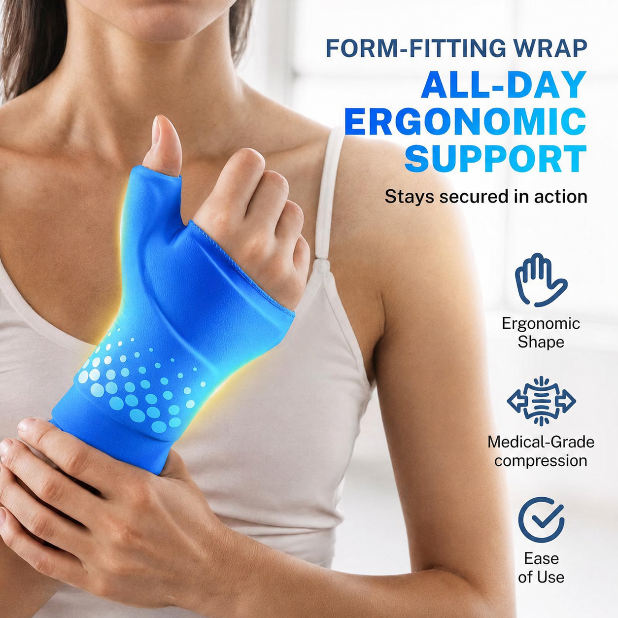 Wrist Ice Pack Wrap