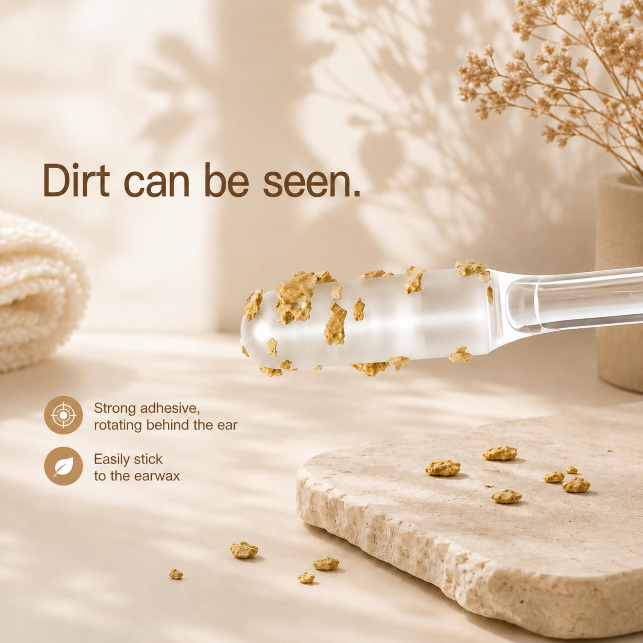 Reusable Sticky Ear Cleaning Sticks